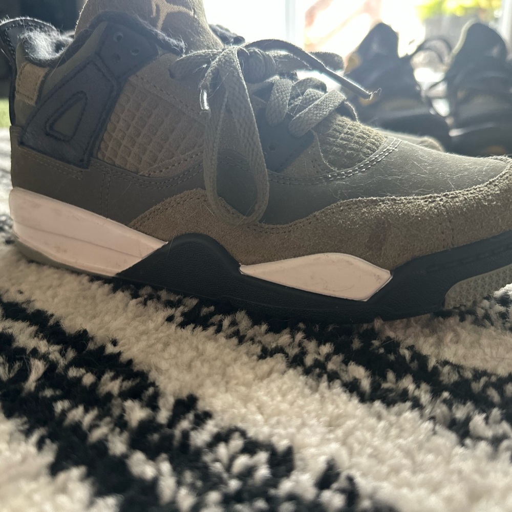 Jordan Olive Green Kids Sneakers